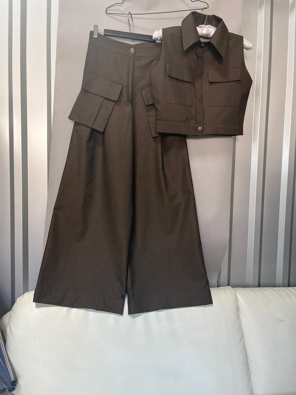 Compleu cargo bumbac